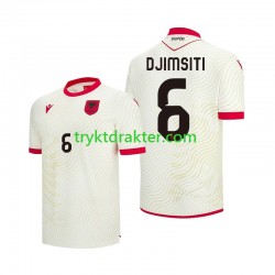 Herre Albania drakt Berat Djimsiti 6 Borte VM 2026 Korte Ermer