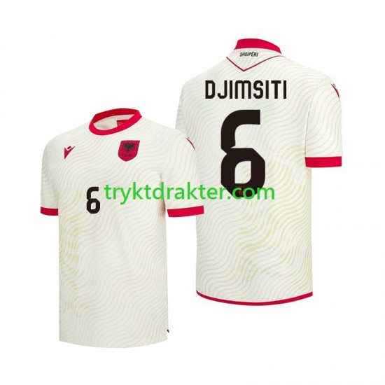 Herre Albania drakt Berat Djimsiti 6 Borte VM 2026 Korte Ermer