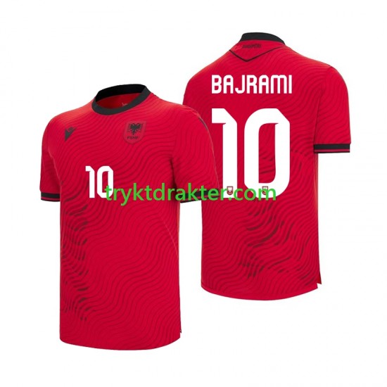 Herre Albania drakt Nedim Bajrami 10 Hjemme VM 2026 Korte Ermer