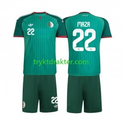 3-13 år Barn Algerie drakt Ibrahim Maza 22 Borte 2026 Korte Ermer
