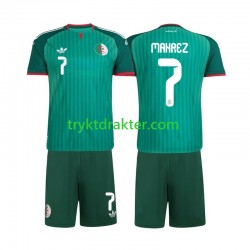 3-13 år Barn Algerie drakt Riyad Mahrez 7 Borte 2026 Korte Ermer
