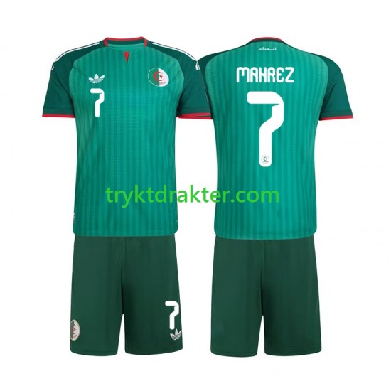 3-13 år Barn Algerie drakt Riyad Mahrez 7 Borte 2026 Korte Ermer