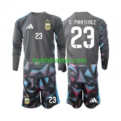 3-13 år Barn Keeper Argentina drakt Emiliano Martinez 23 Hjemme VM 2026 Langermet