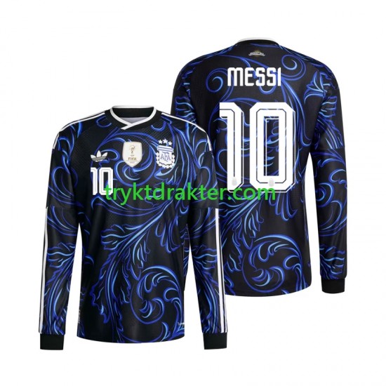 Herre Argentina drakt Lionel Messi 10 Borte VM 2026 Langermet