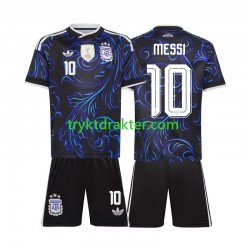 3-13 år Barn Argentina drakt Lionel Messi 10 Borte VM 2026 Korte Ermer