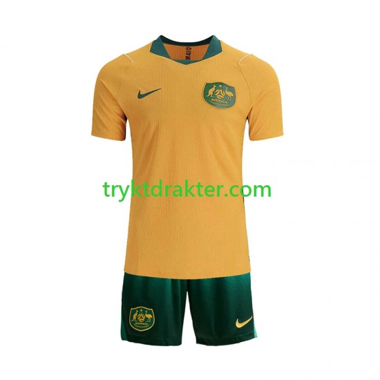3-13 år Barn Australia drakt Hjemme VM 2026 Korte Ermer