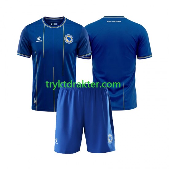 3-13 år Barn Bosnia og Herzegovina drakt Hjemme VM 2026 Korte Ermer