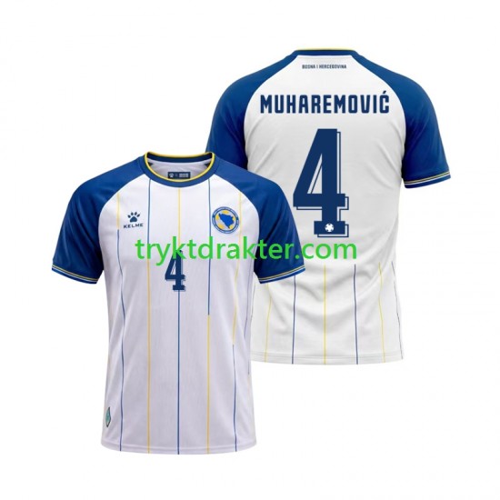 Herre Bosnia og Herzegovina drakt Tarik Muharemovic 4 Borte VM 2026 Korte Ermer