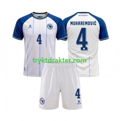 3-13 år Barn Bosnia og Herzegovina drakt Tarik Muharemovic 4 Borte VM 2026 Korte Ermer