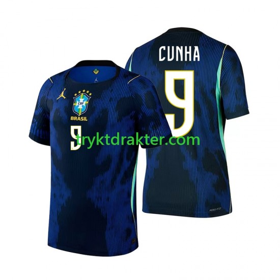 Herre Brasil drakt Matheus Cunha 9 Borte VM 2026 Korte Ermer