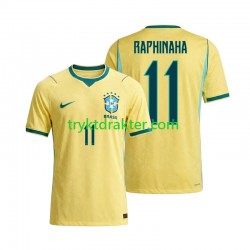 Herre Brasil drakt Raphinha 11 Hjemme VM 2026 Korte Ermer