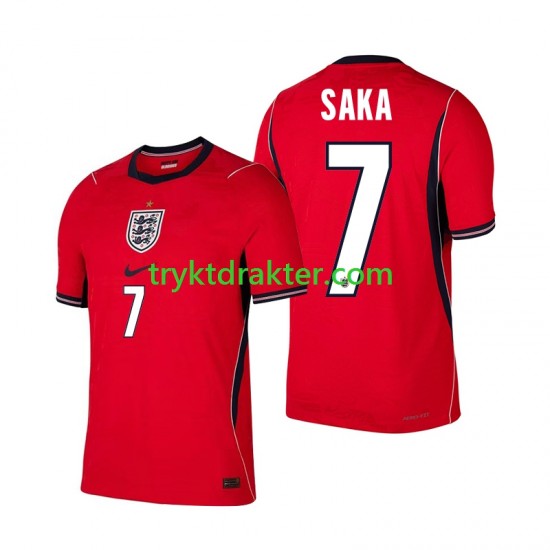 Herre England drakt Bukayo Saka 7 Borte VM 2026 Korte Ermer
