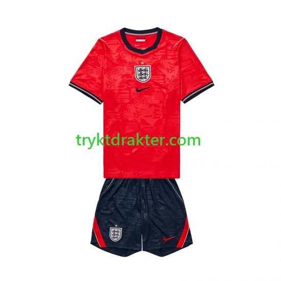 3-13 år Barn England drakt Borte VM 2026 Korte Ermer