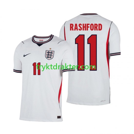 Herre England drakt Marcus Rashford 11 Hjemme VM 2026 Korte Ermer
