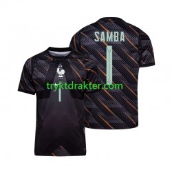 Herre Keeper Frankrike drakt Brice Samba 1 Hjemme VM 2026 Korte Ermer