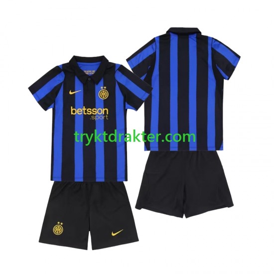 3-13 år Barn Inter Milan drakt Hjemme 2026-2027 Korte Ermer