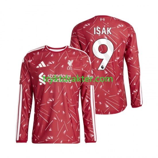 Herre Liverpool drakt Alexander Isak 9 Hjemme 2026-2027 Langermet