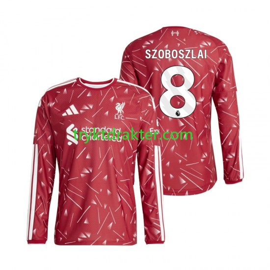 Herre Liverpool drakt Dominik Szoboszlai 8 Hjemme 2026-2027 Langermet