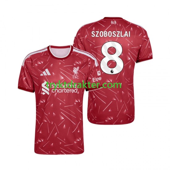 Herre Liverpool drakt Dominik Szoboszlai 8 Hjemme 2026-2027 Korte Ermer
