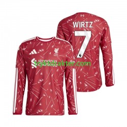 Herre Liverpool drakt Florian Wirtz 7 Hjemme 2026-2027 Langermet