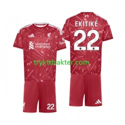 3-13 år Barn Liverpool drakt Hugo Ekitike 22 Hjemme 2026-2027 Korte Ermer