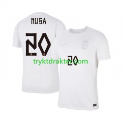 Herre Norge drakt Antonio NUSA 20 Tredje VM 2026 Korte Ermer