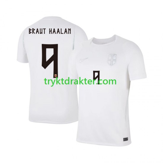 Herre Norge drakt Braut Haaland 9 Tredje VM 2026 Korte Ermer