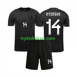 3-13 år Barn Norge drakt Julian Ryerson 14 Borte VM 2026 Korte Ermer