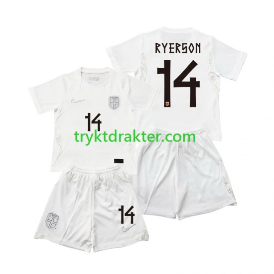 3-13 år Barn Norge drakt Julian Ryerson 14 Tredje VM 2026 Korte Ermer