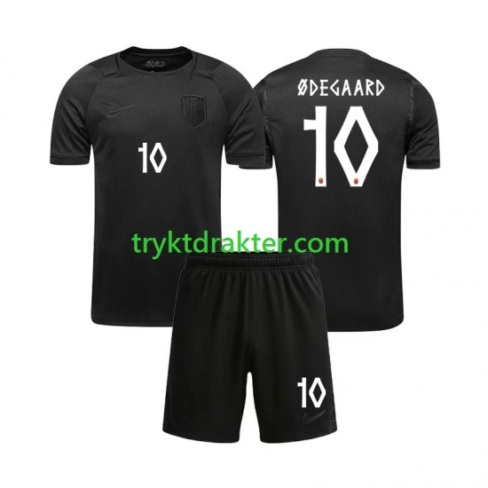3-13 år Barn Norge drakt Martin Odegaard 10 Borte VM 2026 Korte Ermer