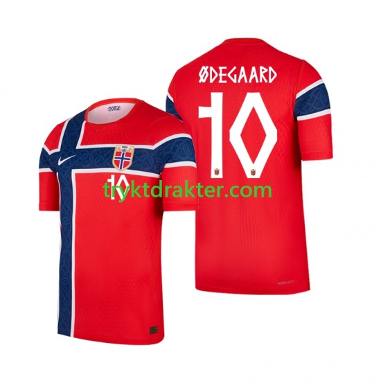 Herre Norge drakt Martin Odegaard 10 Hjemme VM 2026 Korte Ermer