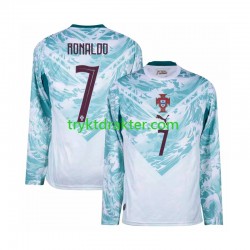 Herre Portugal drakt Cristiano Ronaldo 7 Borte VM 2026 Langermet