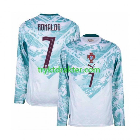Herre Portugal drakt Cristiano Ronaldo 7 Borte VM 2026 Langermet