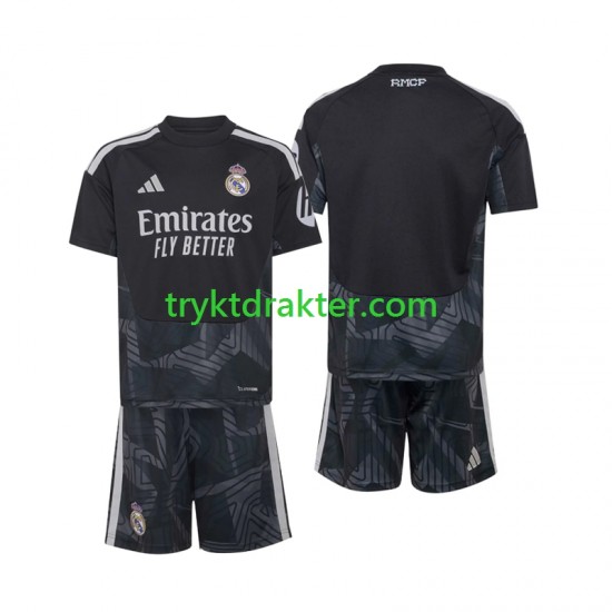 3-13 år Barn Keeper Real Madrid drakt Hjemme 2026-2027 Korte Ermer