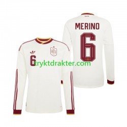 Herre Spania drakt Mikel Merino 6 Borte VM 2026 Langermet