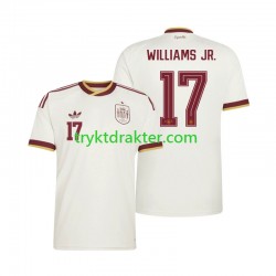 Herre Spania drakt Nico Williams 17 Borte VM 2026 Korte Ermer