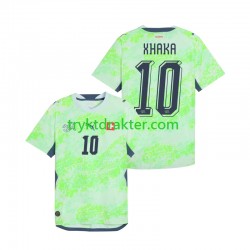 Herre Sveits drakt Granit Xhaka 10 Borte VM 2026 Korte Ermer