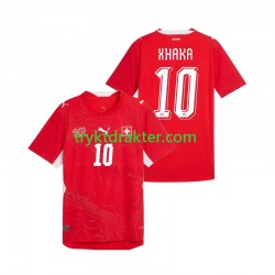 Herre Sveits drakt Granit Xhaka 10 Hjemme VM 2026 Korte Ermer