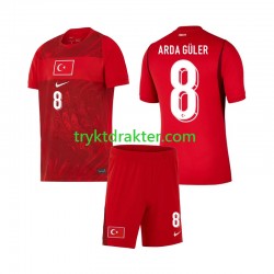 3-13 år Barn Tyrkia drakt Arda Guler 8 Hjemme VM 2026 Korte Ermer