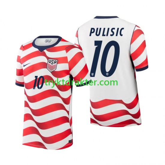 Herre USA drakt Christian Pulisic 10 Hjemme VM 2026 Korte Ermer
