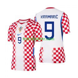 Herre Kroatia drakt Andrej Kramaric 9 Hjemme VM 2026 Korte Ermer