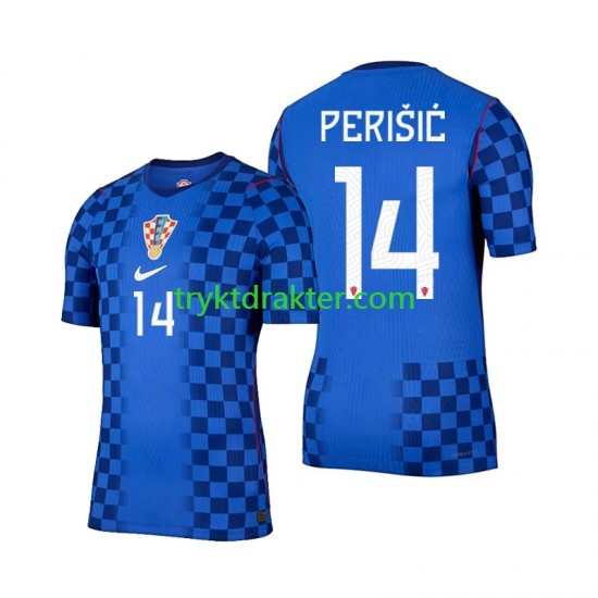 Herre Kroatia drakt Ivan Perisic 14 Borte VM 2026 Korte Ermer