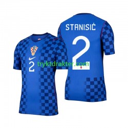 Herre Kroatia drakt Josip Stanisic 2 Borte VM 2026 Korte Ermer
