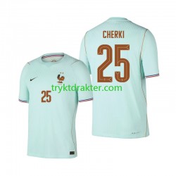 Herre Frankrike drakt Rayan Cherki 25 Borte VM 2026 Korte Ermer