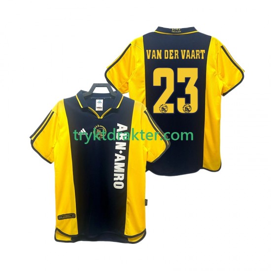 Herre AFC Ajax drakt VAN DER VAART 23 2000 2001 Retro Borte Korte Ermer