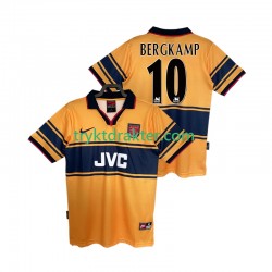 Herre Arsenal drakt BERGKAMP10 1997 Retro Borte 1999 Korte Ermer