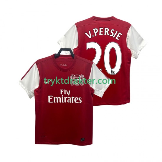 Herre Arsenal drakt V PERSIE 20 2012 Retro Hjemme 2011 Korte Ermer