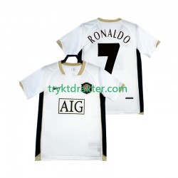Herre Manchester Utd drakt RONALDO 7 -2007 Retro Borte 2006 Korte Ermer