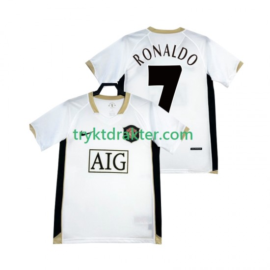 Herre Manchester Utd drakt RONALDO 7 -2007 Retro Borte 2006 Korte Ermer