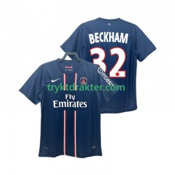 Herre Paris Saint-Germain drakt BECKHAM 32 2012 2013 Retro Hjemme Korte Ermer